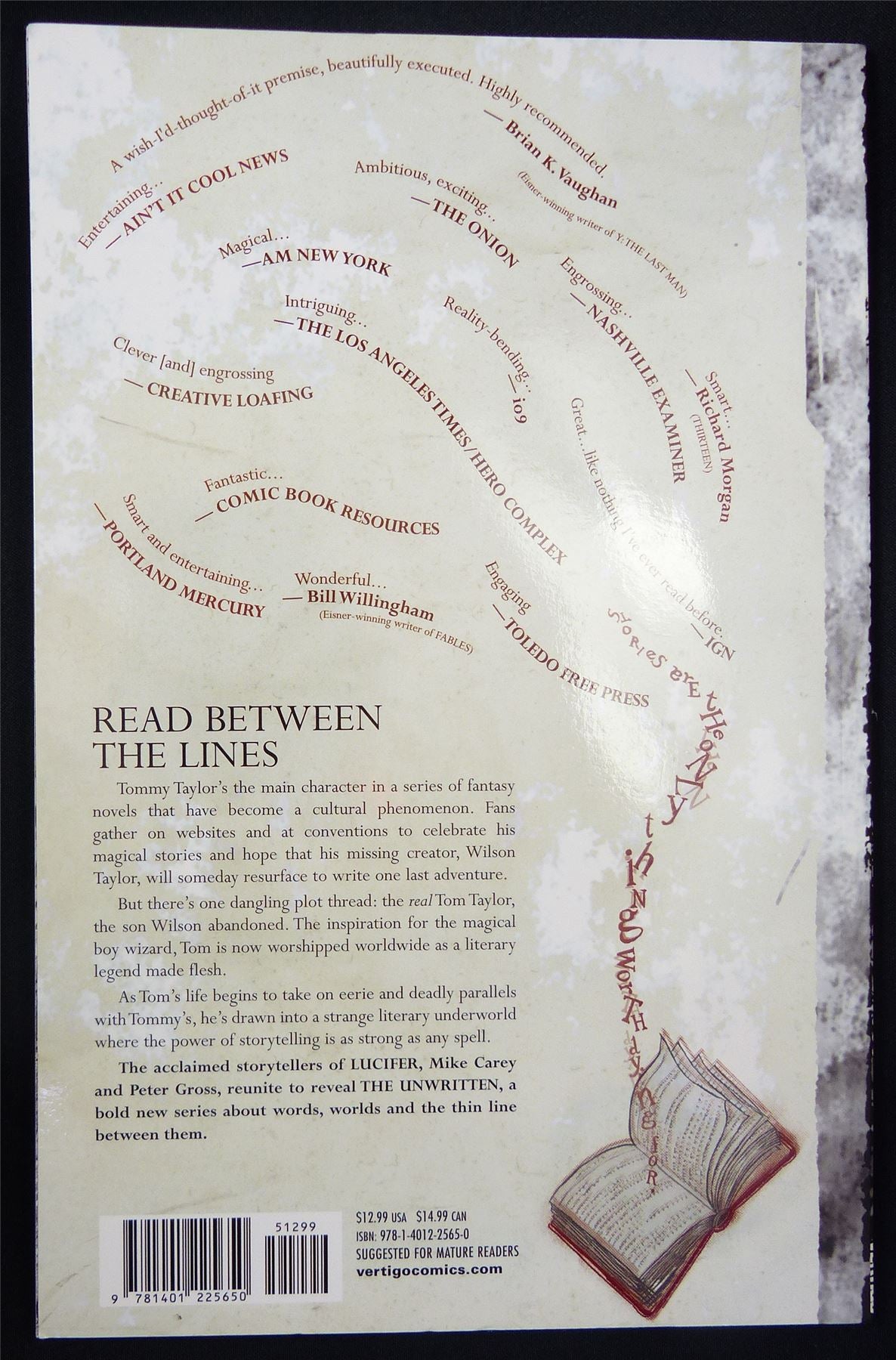 the Unwritten - Vertigo Graphic Softback #13L