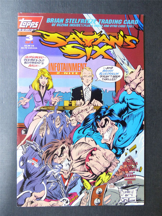SATAN'S Six #3 - Topps Comics #66
