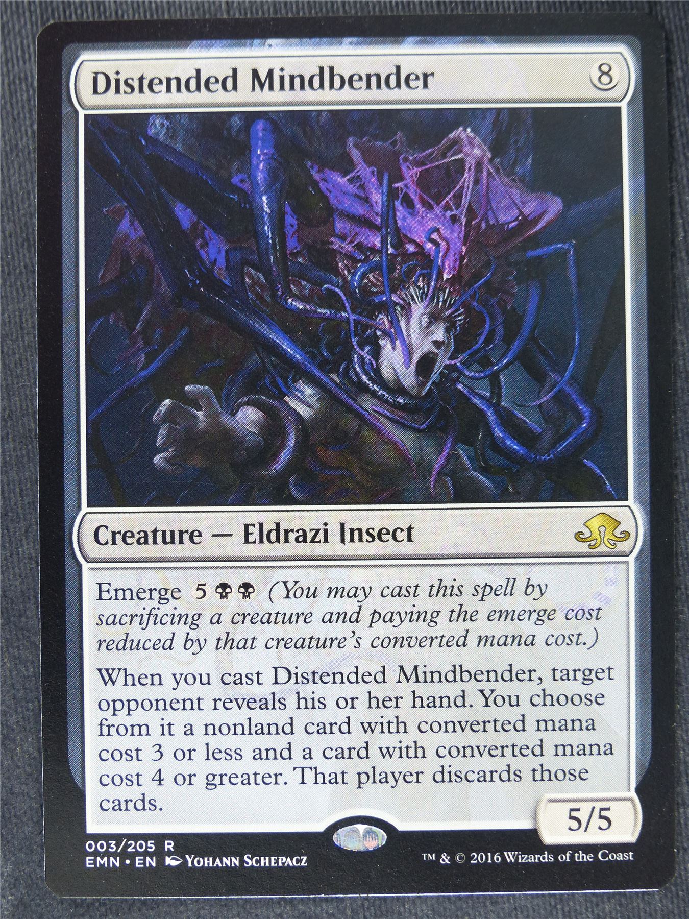 Distended Mindbender - Mtg Magic Cards #1JX