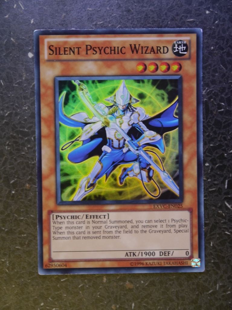 Yugioh Cards:SILENT PSYCHIC WIZARD EXVC SUPER RARE # 2H49