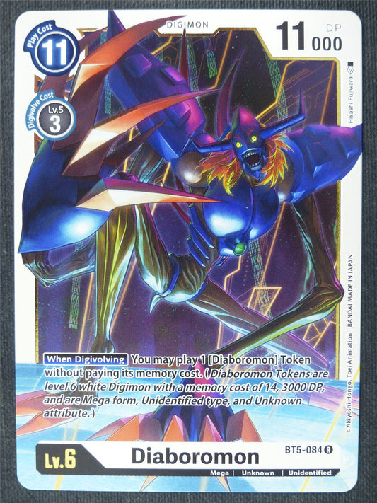 Diaboromon BT5-084 R - Digimon Cards #49G