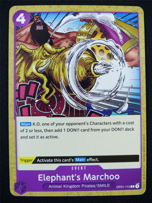 Elephant's Marchoo OP01-115 C - One Piece Card #2XY