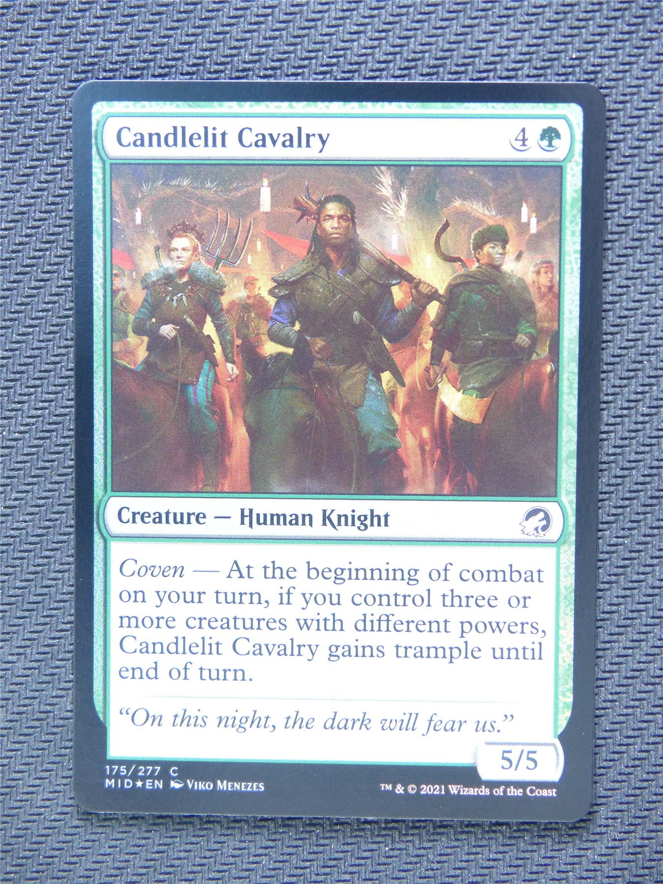 Candlelit Cavalry Foil - Innistrad - Mtg Card #3QJ