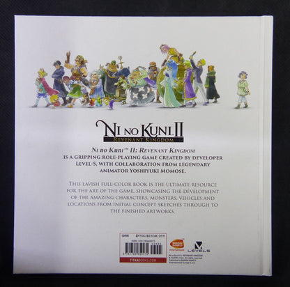 The Art Of Ni No Kuni 2 - Revenant Kingdom - Art Book Hardback #1D6