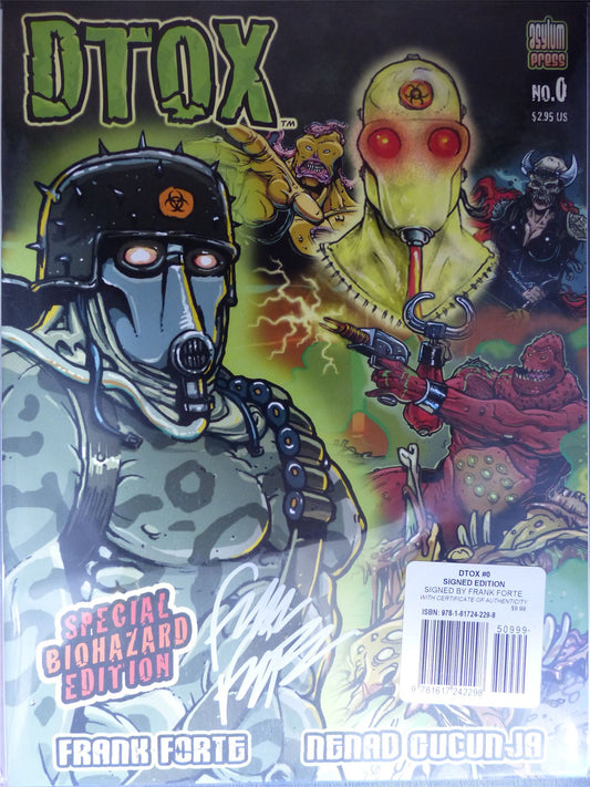 DTOX #0 Signed Edition - Jan 2022 - Asylum Comics #5D7