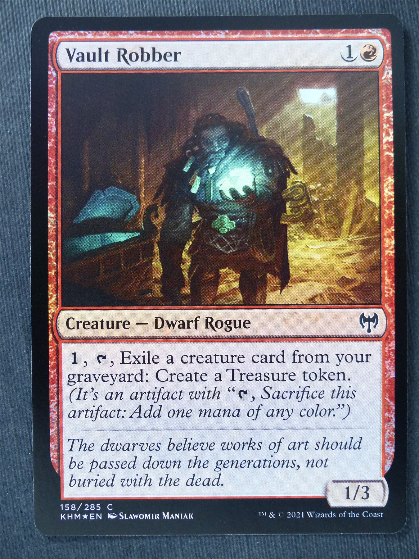 Vault Robber Foil - Mtg Magic Cards #VU