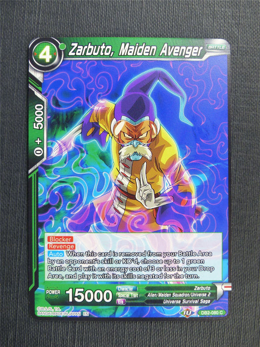 Zarbuto Maiden Avenger - DB2 Dragon Ball Super Card