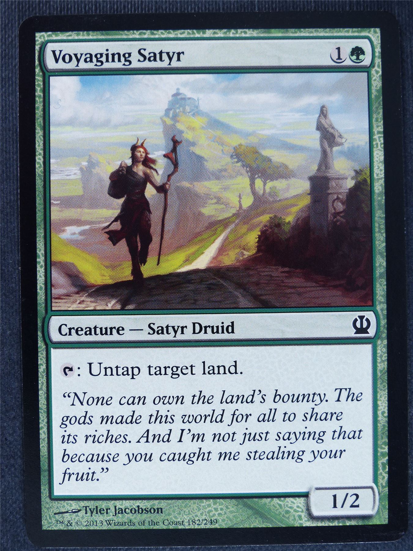Voyaging Satyr - Mtg Magic Cards #HT
