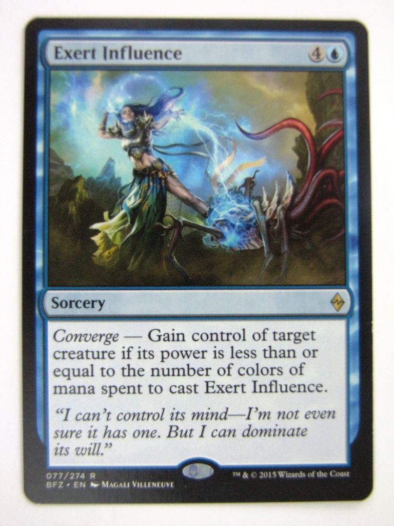 MTG Magic Cards: EXERT INFLUENCE # 1F60