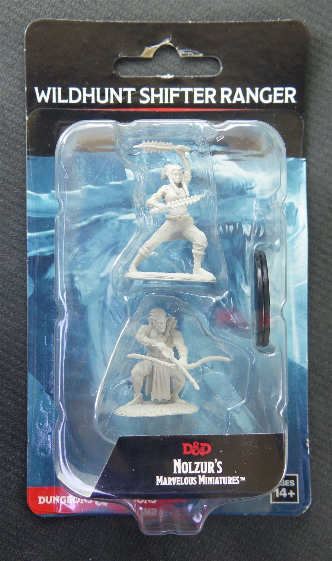 Wildhunt Shifter Ranger - Nolzurs Marvelous Miniatures - Dungeons And Dragons #9J
