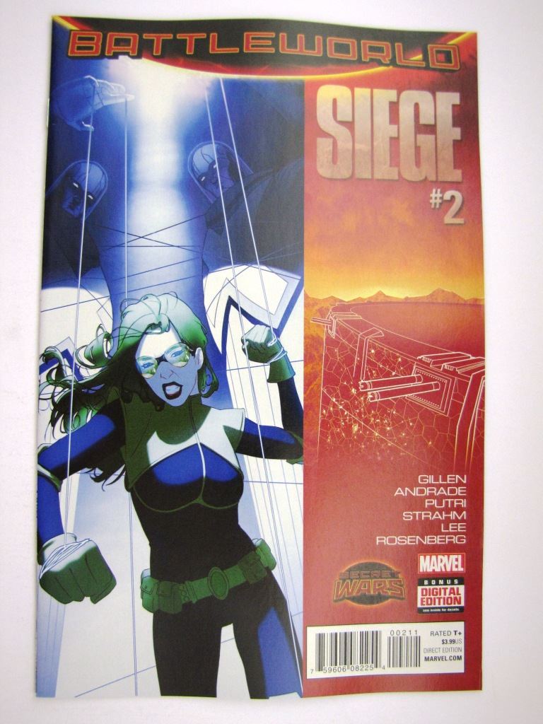 Marvel Comic: SIEGE #2 OCTOBER 2015 # 33B35