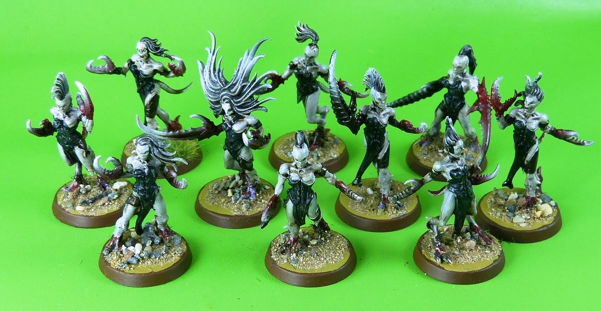 Daemonettes Of Slaanesh - Hedonites Of Slaanesh - Warhammer AoS 40k #T7