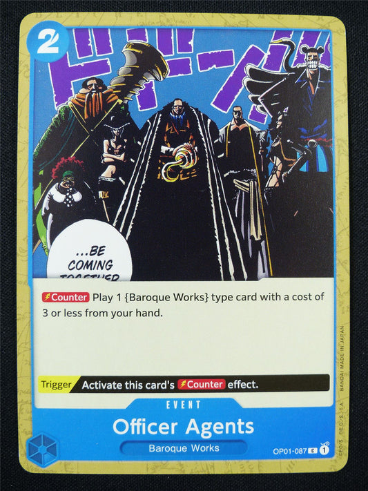 Officer Agents OP01-087 C - One Piece Card #2YQ