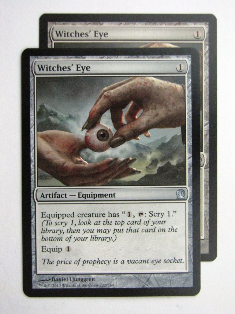 MTG Magic Cards: WITCHES' EYE x2 Theros # 24E4