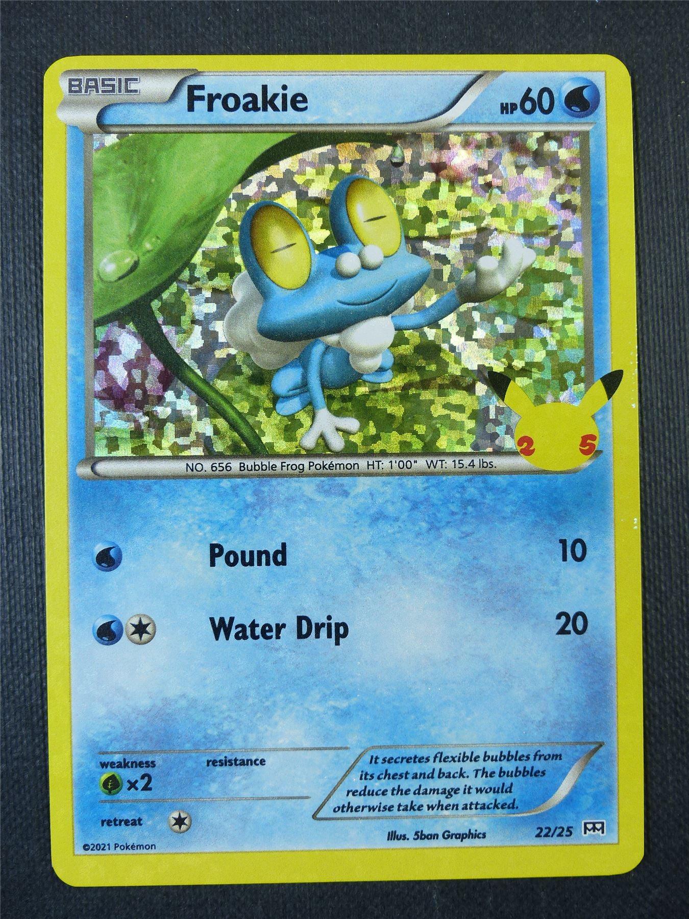 Froakie 22/25 McDonald's Promo - Pokemon Card #241