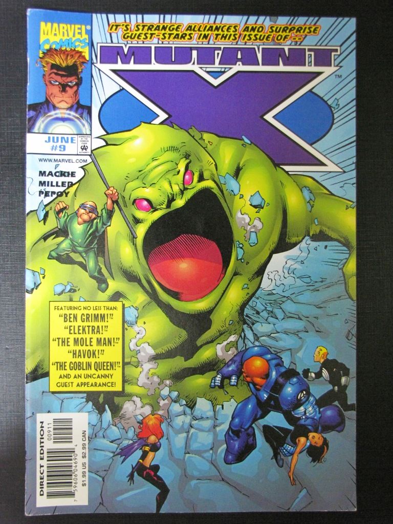 Mutant X #9 - Marvel Comic # 3A41