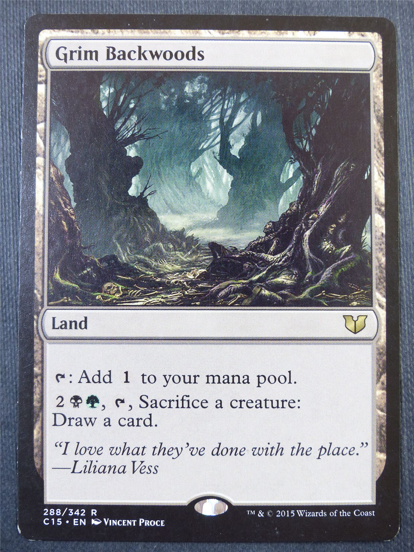 Grim Backwoods - Mtg Card #310