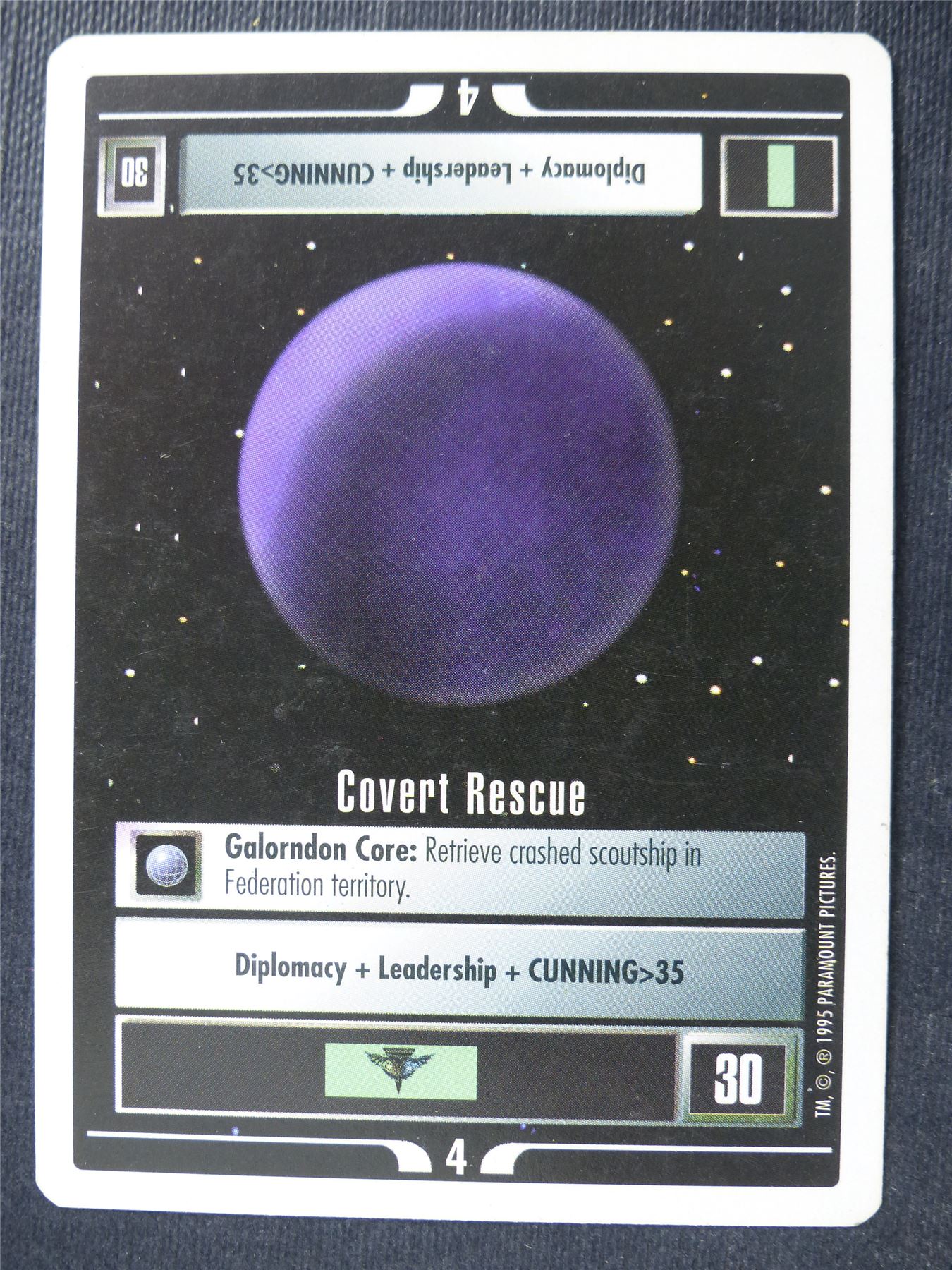 Covert Rescue - Star Trek Card #4VG