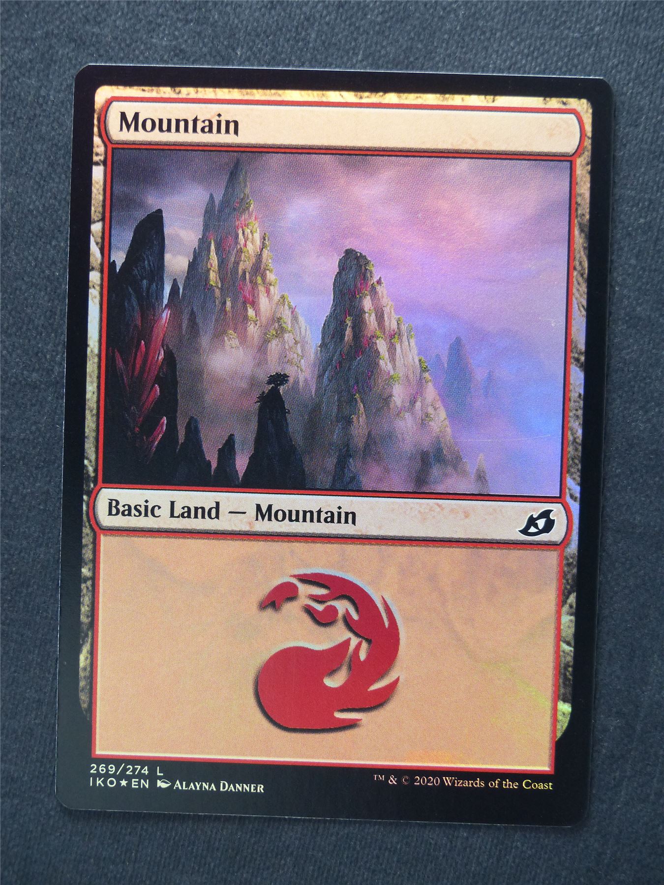 Mountain 269/274 Foil - Mtg Magic Cards #YX