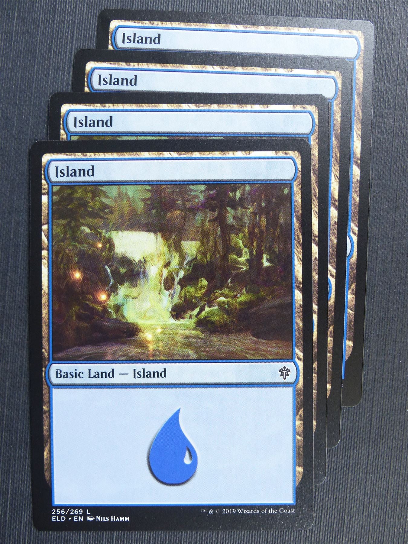 Island 256/269 x4 #3V6
