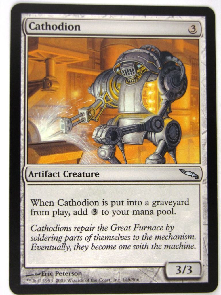 MTG Magic: the Gathering Cards: CATHODION: MRD