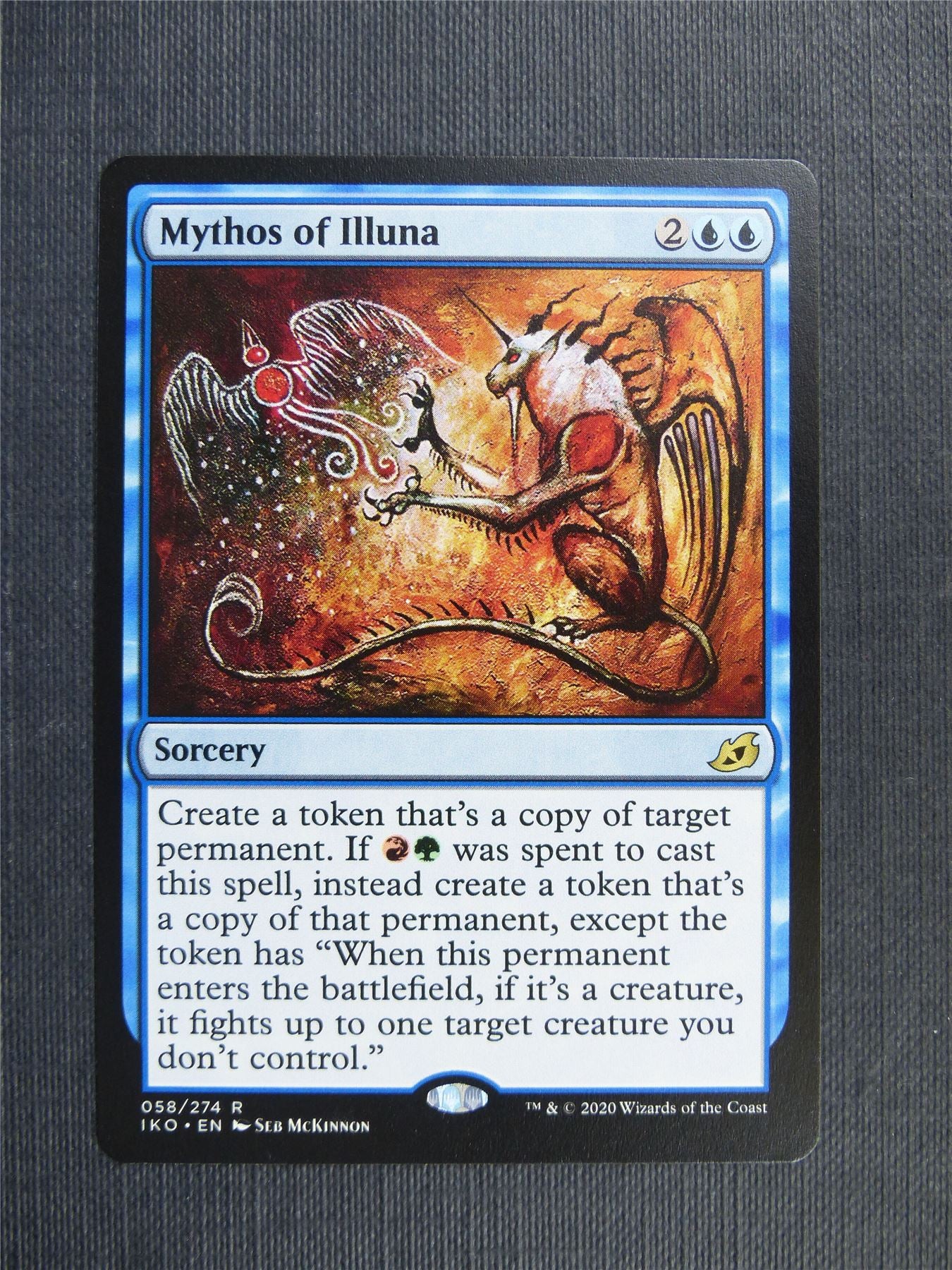 mtg mythos cards Card Sleeves Cthulhu Mint / near mint condition trading card MYTHOS OF BROKKUS x2 (