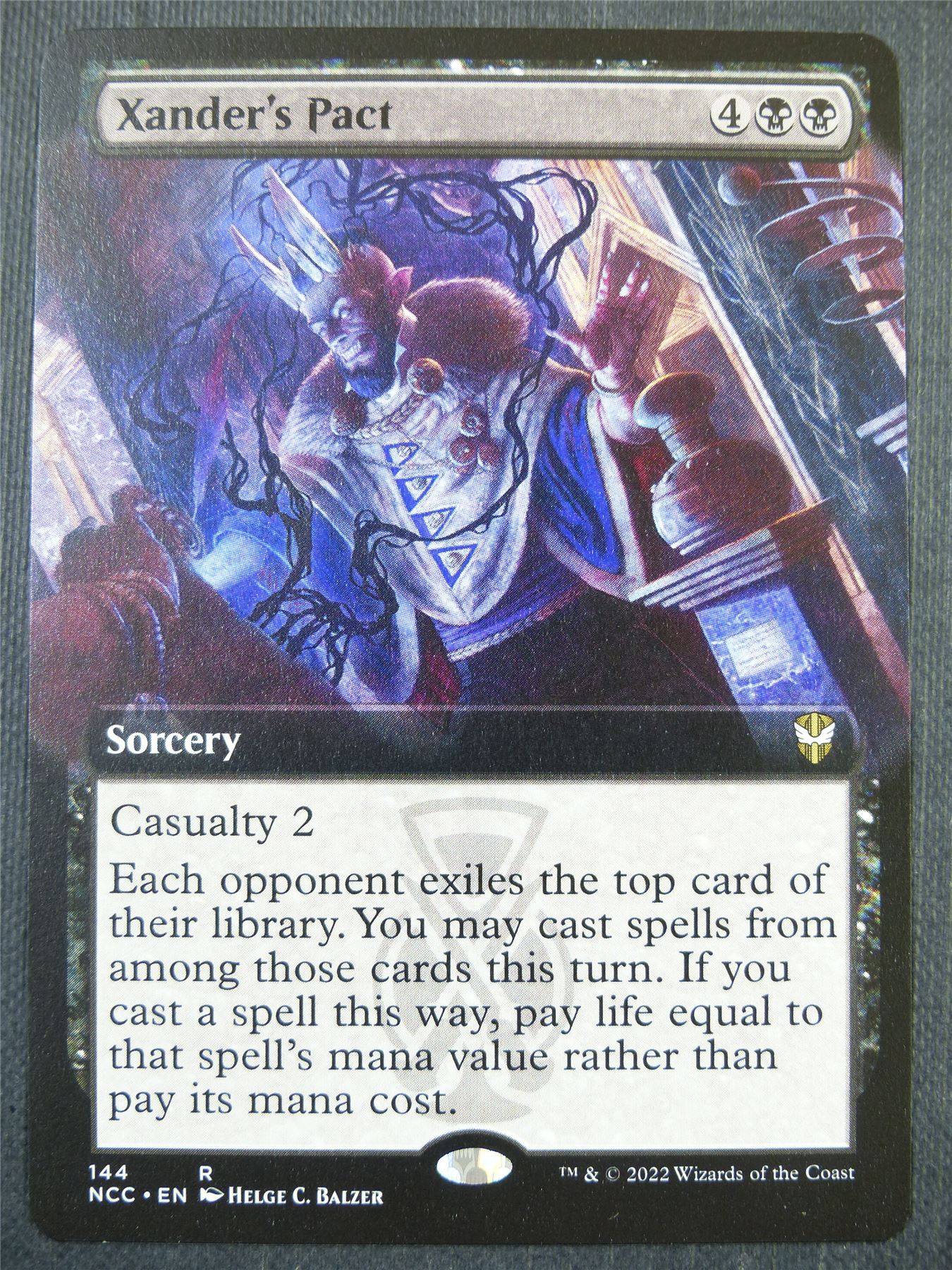 Xander's Pact Extended art - Mtg Card #3D1