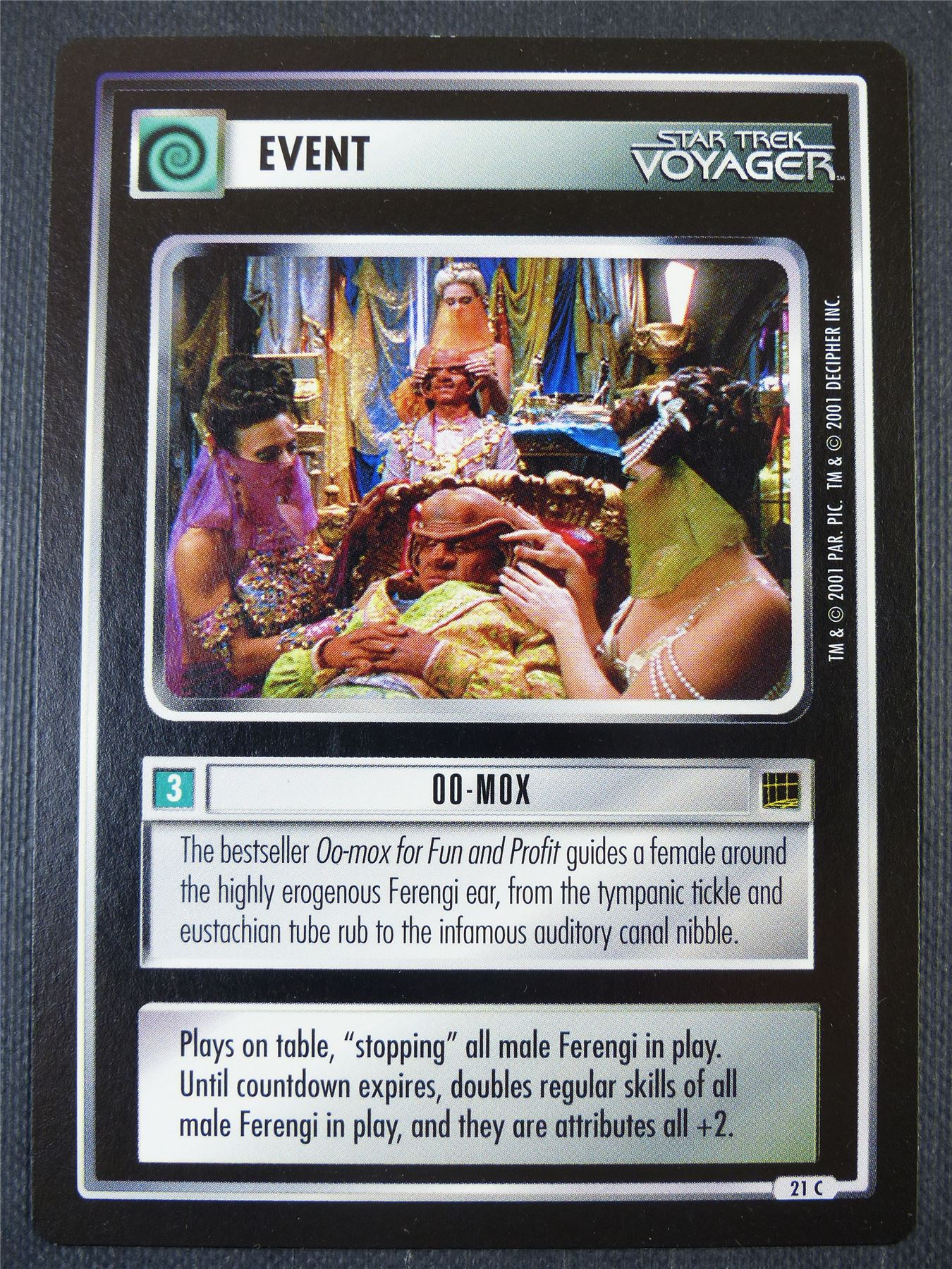 Oo-Mox - Voyager - Star Trek Card #65Y