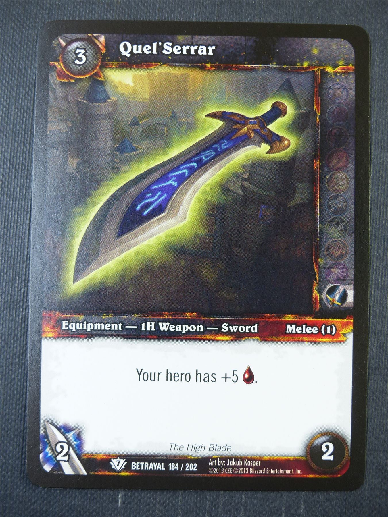 Quel'Serrar 184/202 - WoW Card #157