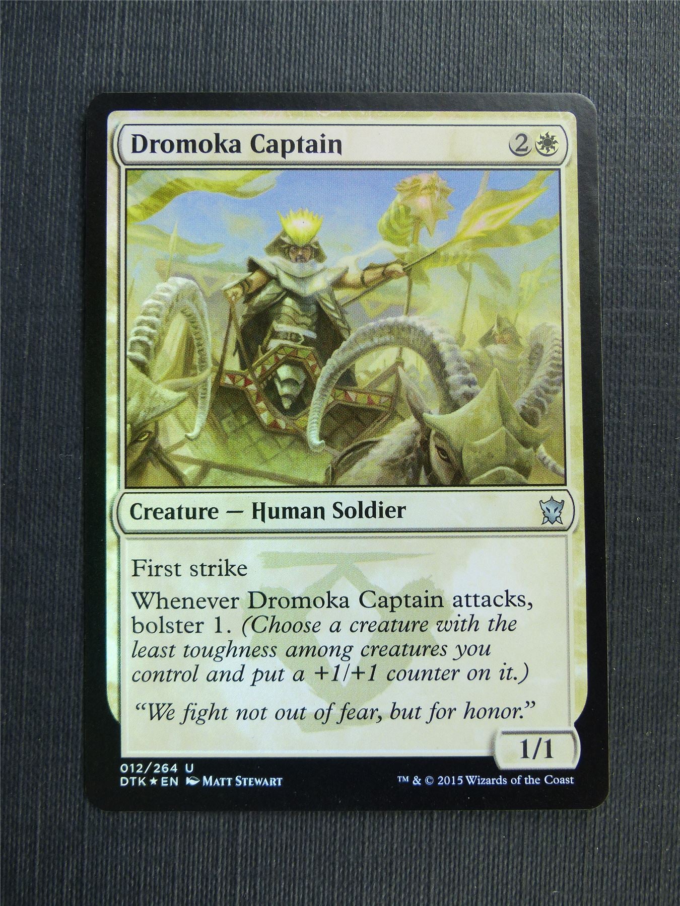 Dromoka Captain Foil - Mtg Magic Cards #54Q