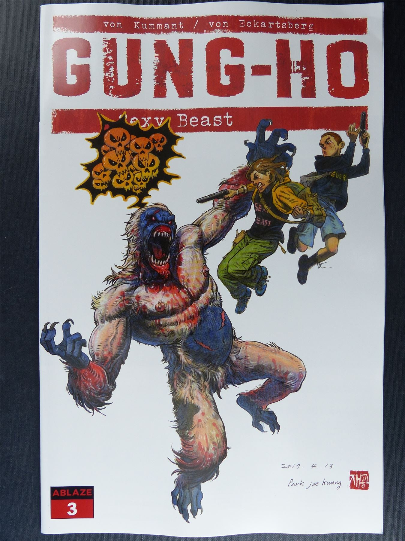 GUNG-HO: Sexy Beast #3 - Mar 2021 - Ablaze Comics #UR