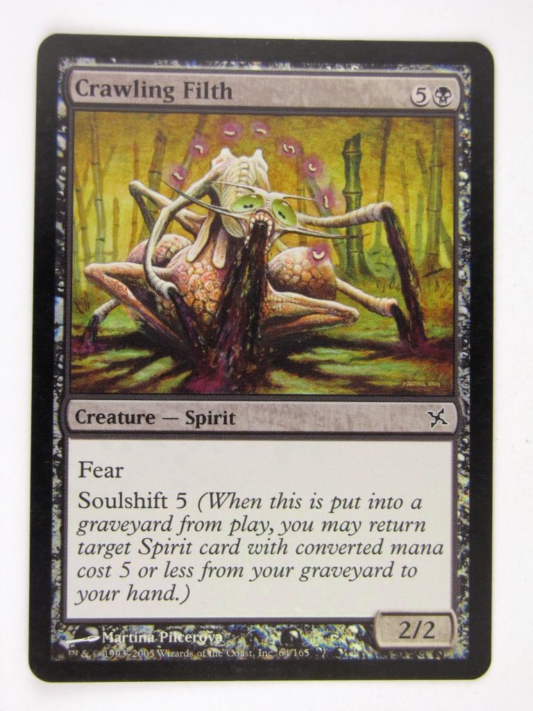Mtg FOIL - CRAWLING FILTH - played