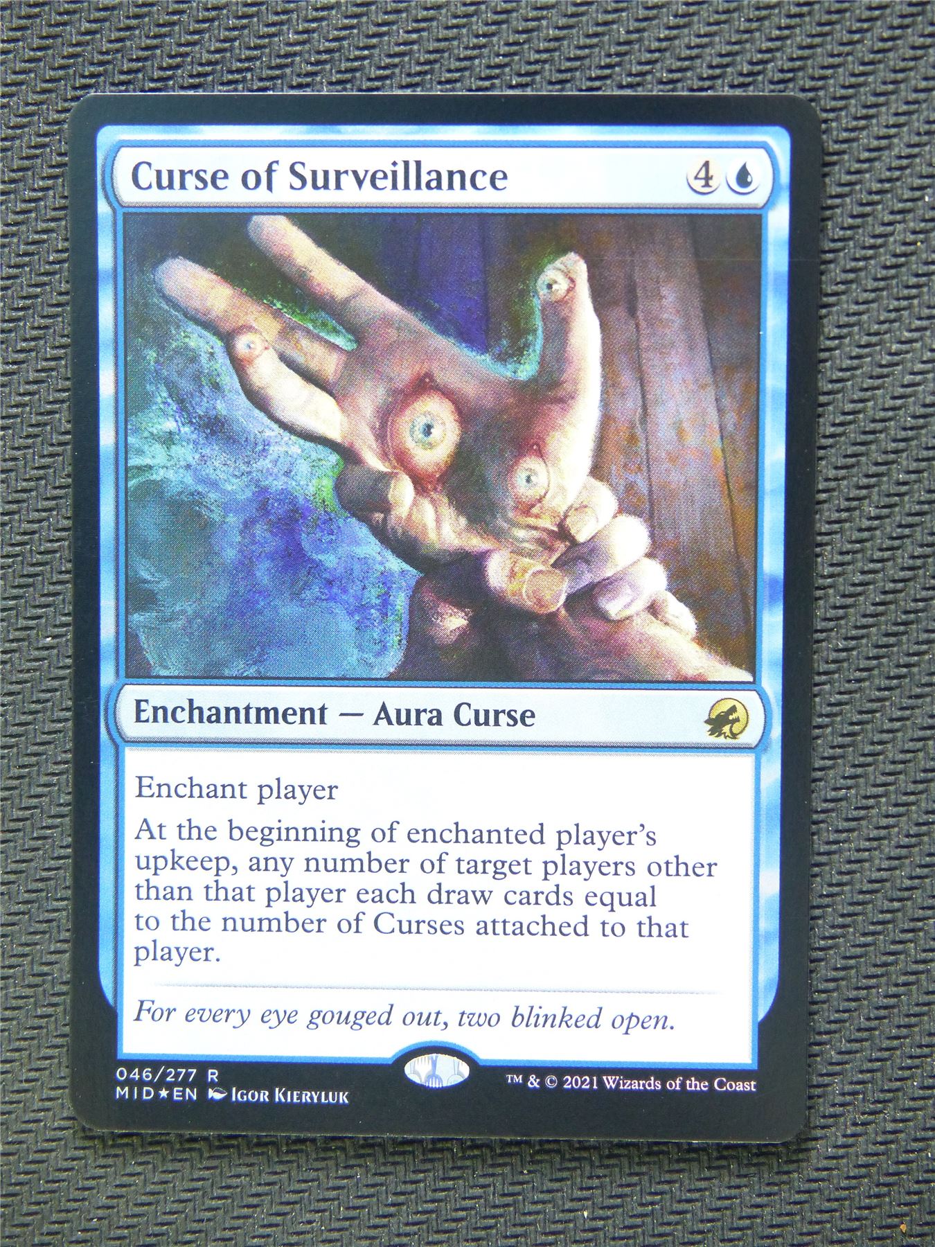 Curse of Surveillance Foil - Innistrad - Mtg Card #3HZ