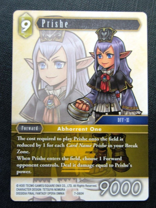 Prishe 7-080H - Final Fantasy Cards # 6H59