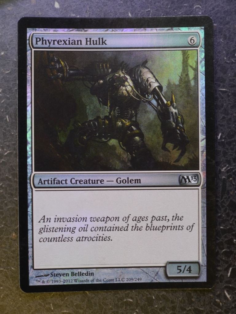 MTG Magic Cards: PHYREXIAN HULK FOIL # 4I4