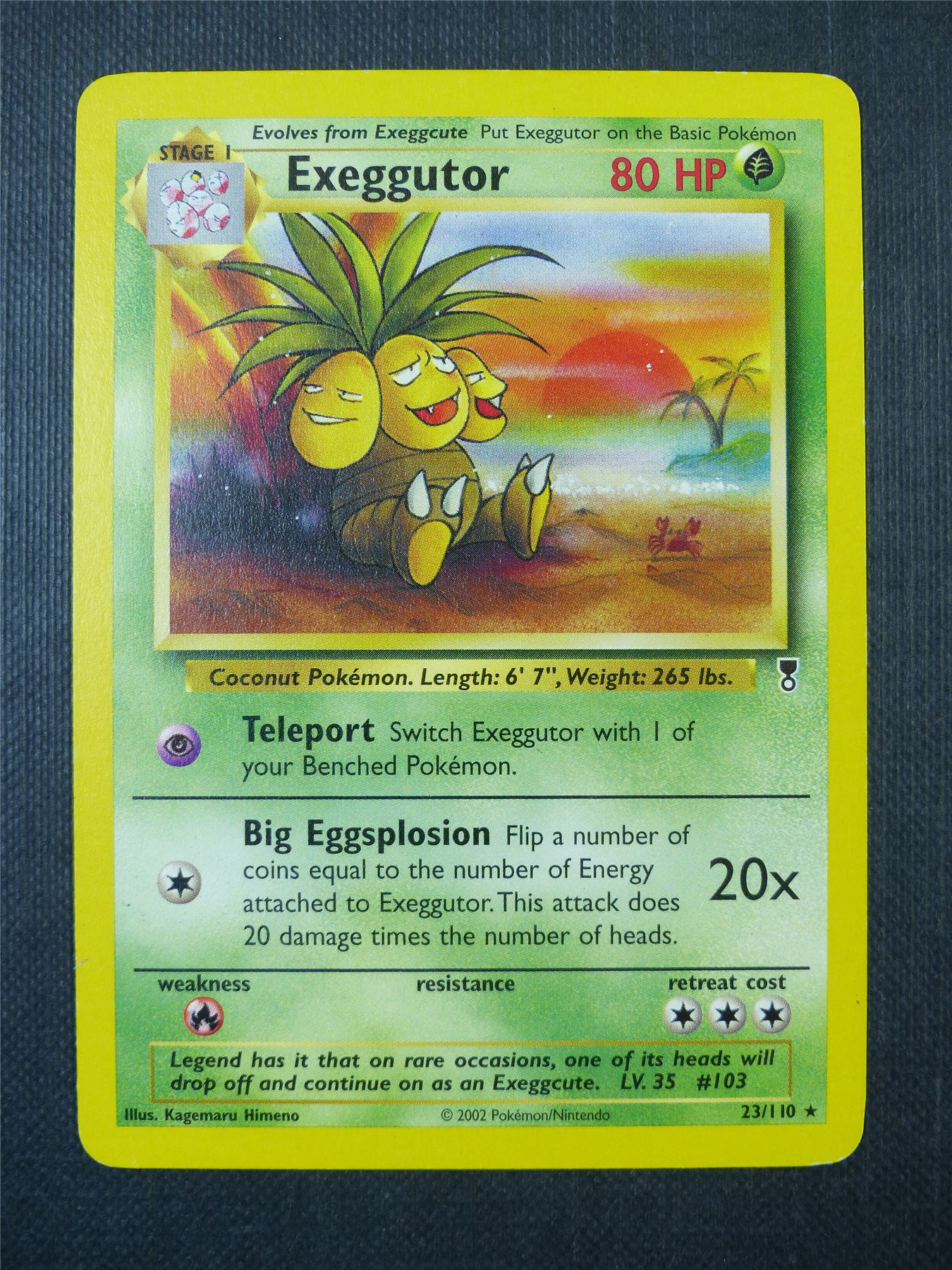 Exeggutor 23/110 - Pokemon Cards #A0L