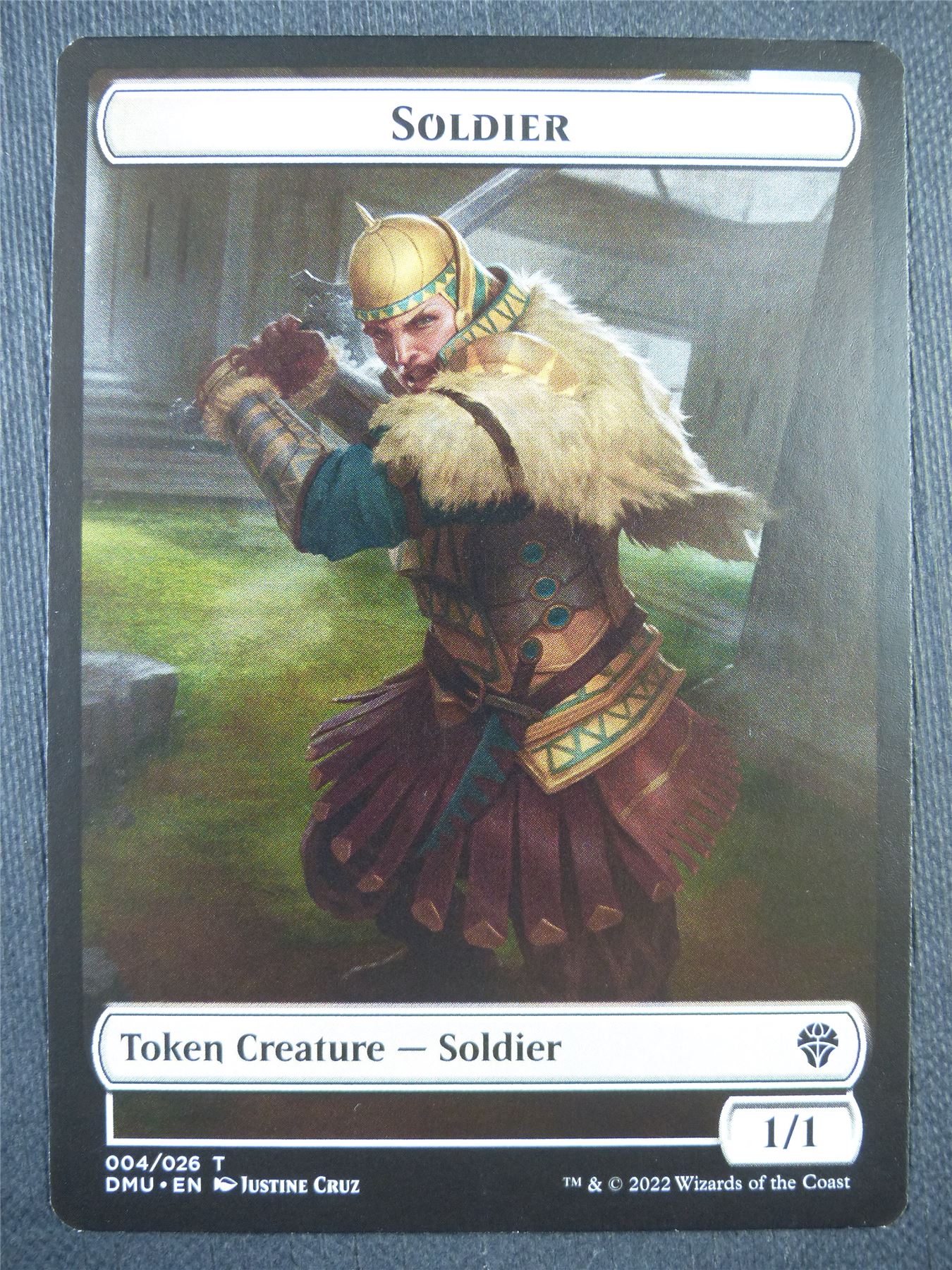 Soldier Token - Mtg Card #9AE