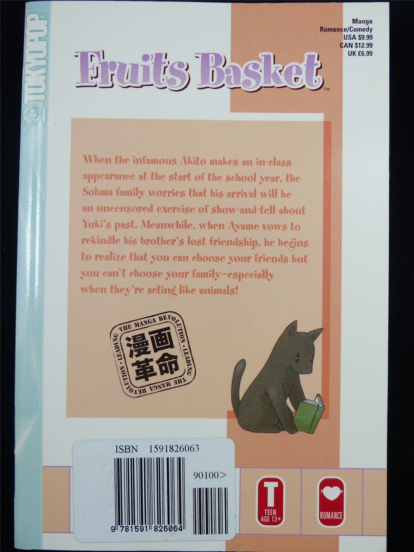 FRUIT Basket Volume 4 - Tokyo Pop Manga #3JE