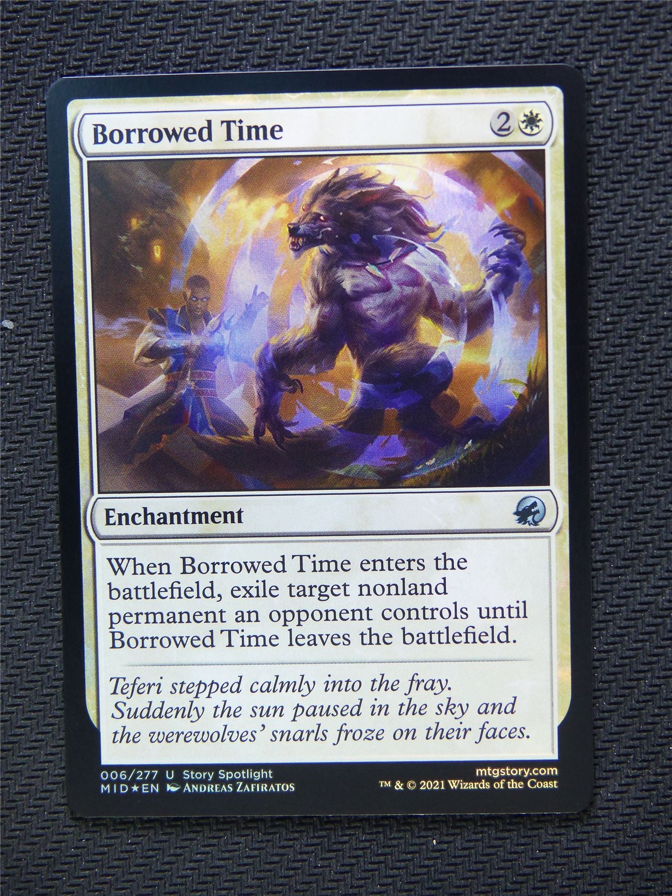 Borrowed Time Foil - Innistrad - Mtg Card #3MQ