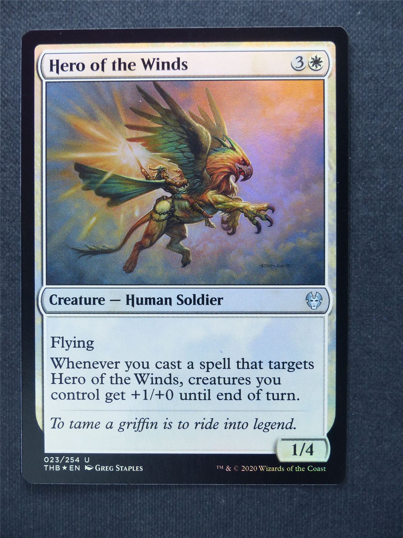 Hero of the Winds Foil - Mtg Magic Cards #KL