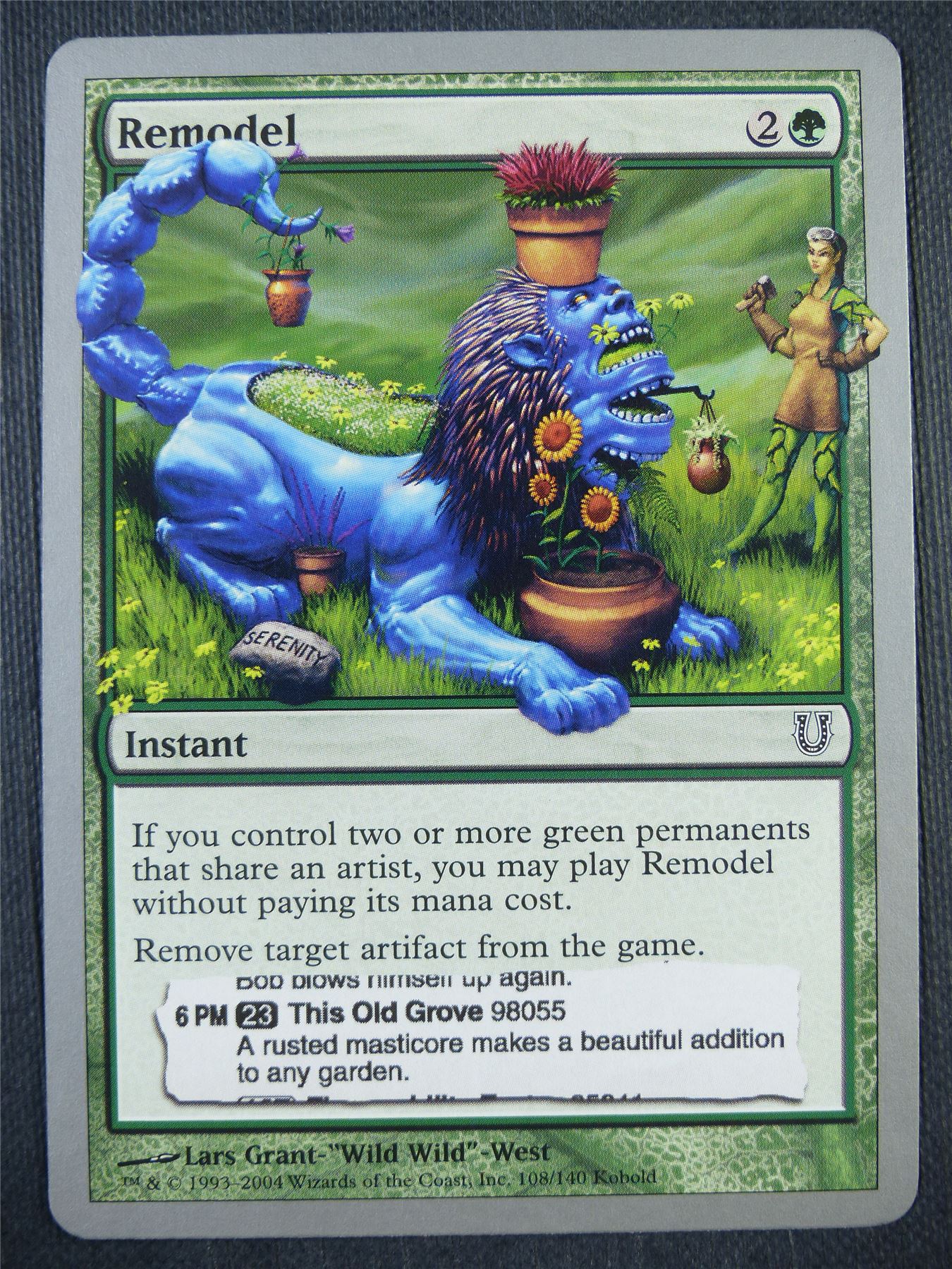 Remodel - Mtg Card #9DR