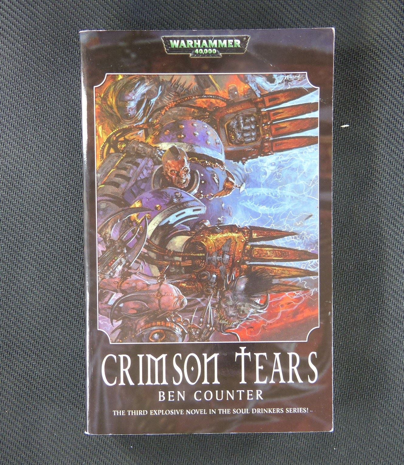 Crimson Tears - Ben Counter - Warhammer Novel Softback #ZL