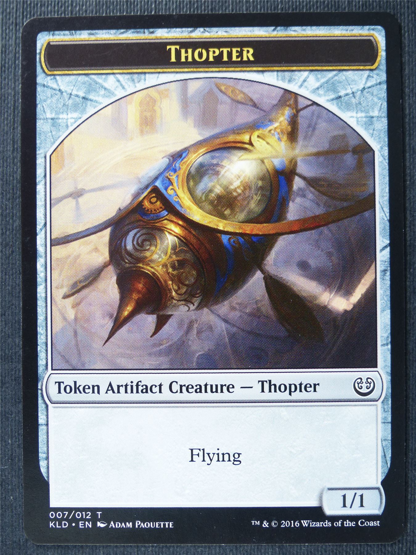 Thopter Token - Mtg Card #1XE