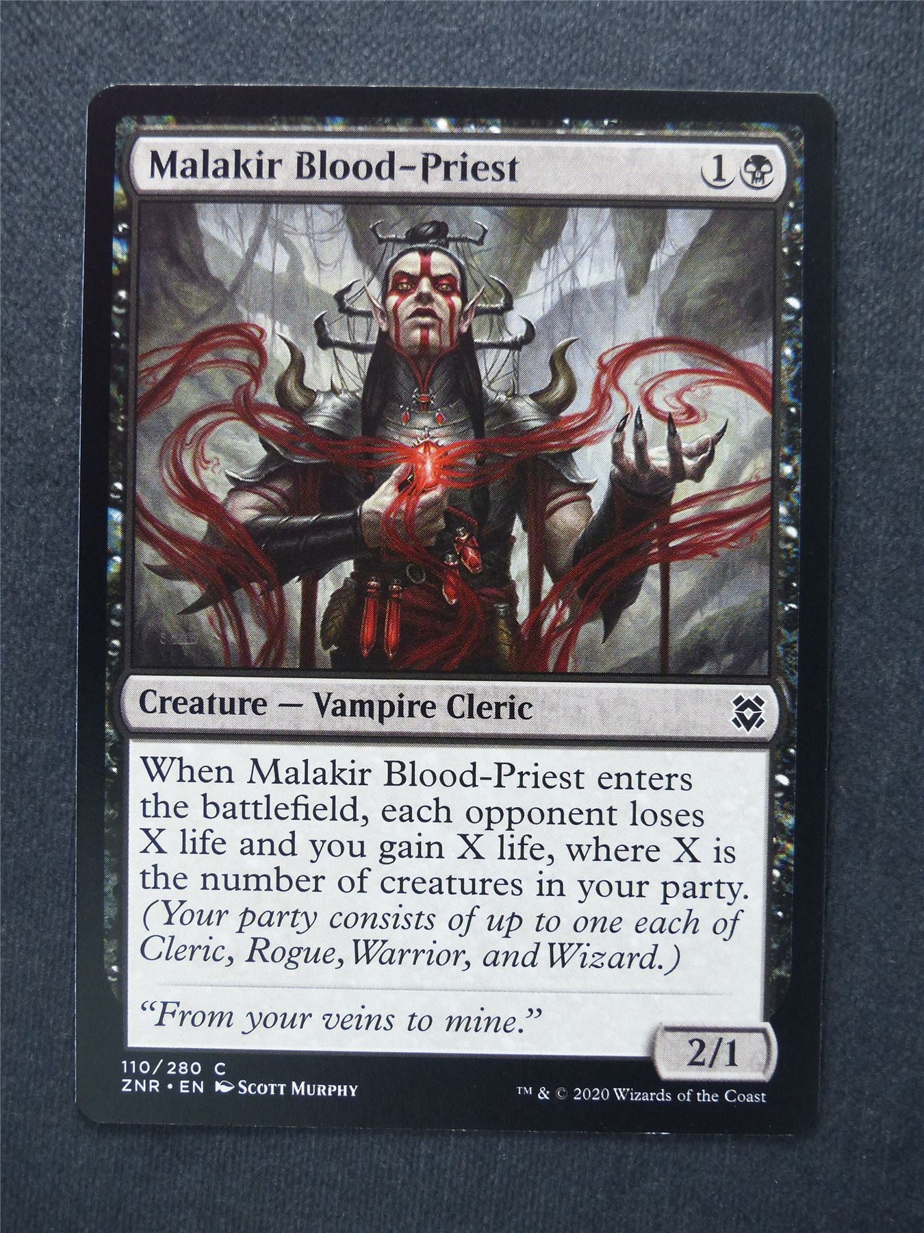 Malakir Blood-Priest - Mtg Magic Cards #VJ