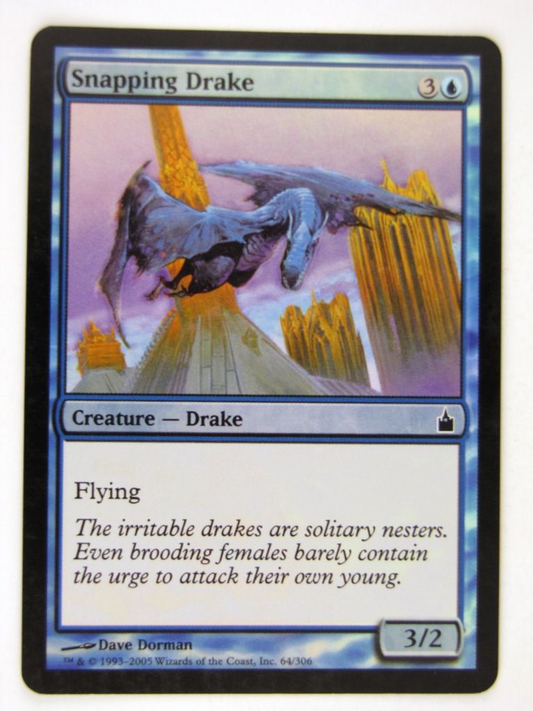 Mtg FOIL - SNAPPING DRAKE - played