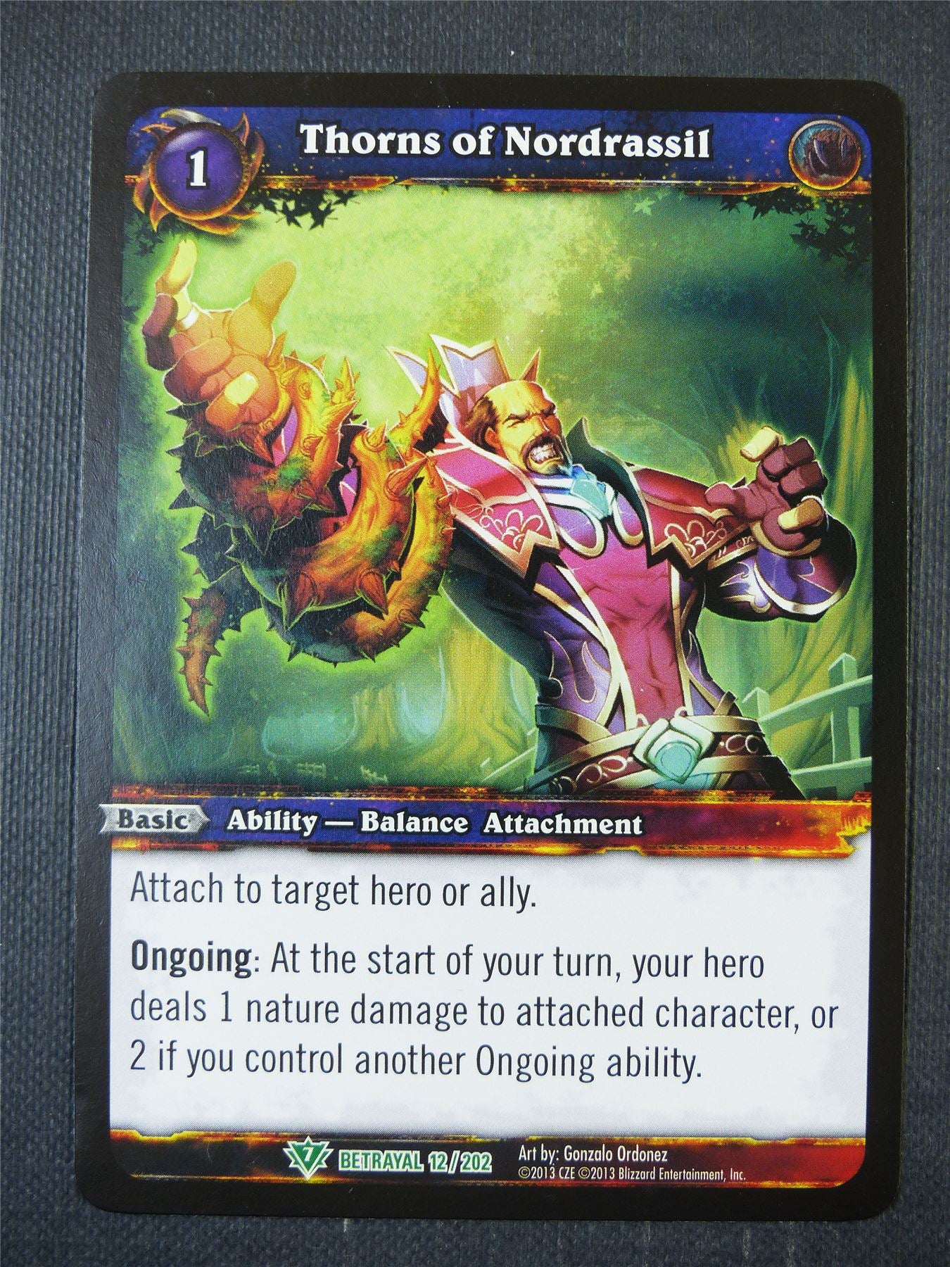Thorns of Nordrassil 12/202 - WoW Card #1AG