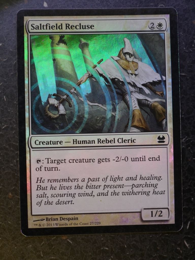 MTG Magic Cards: SALTFIELD RECLUSE FOIL # 4I48