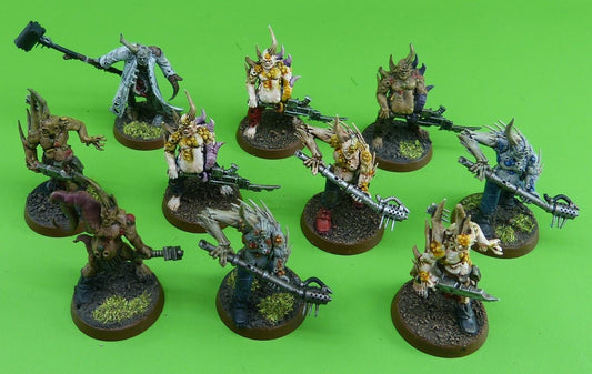 Death Guard Pox Walkers Painted - Warhammer 40K #7XH