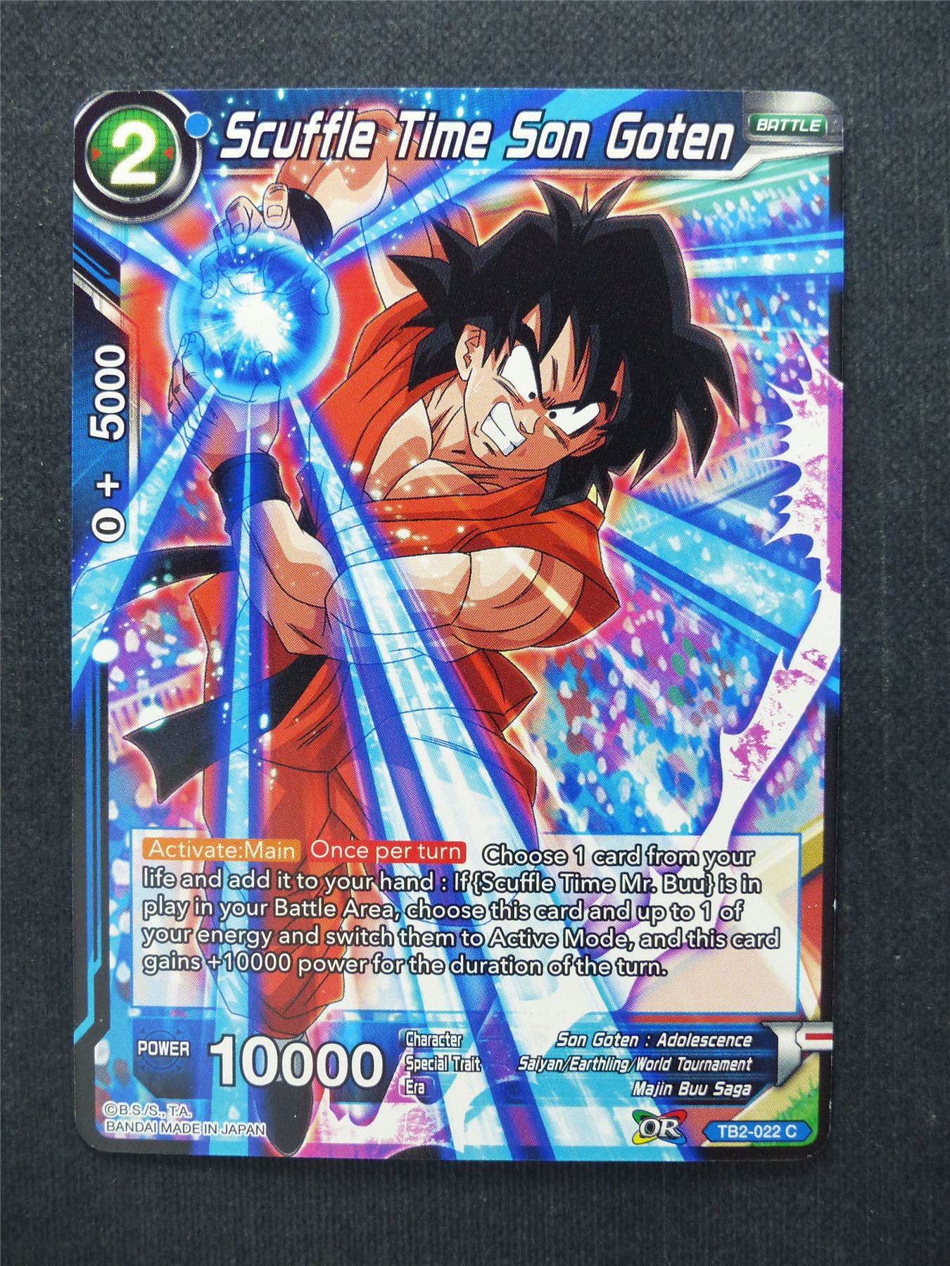 Scuffle Time Son Goten - Dragon Ball Super Cards #8T