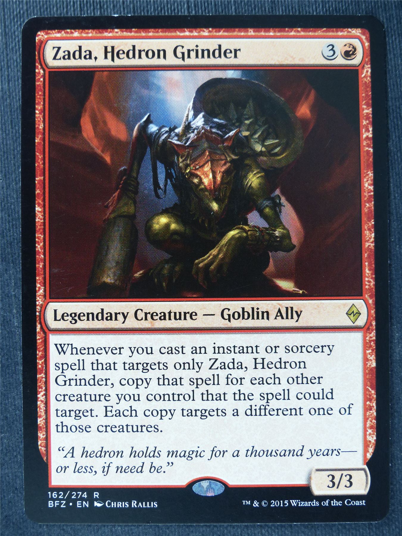 Zada Hedron Grinder - Mtg Magic Cards #SQ